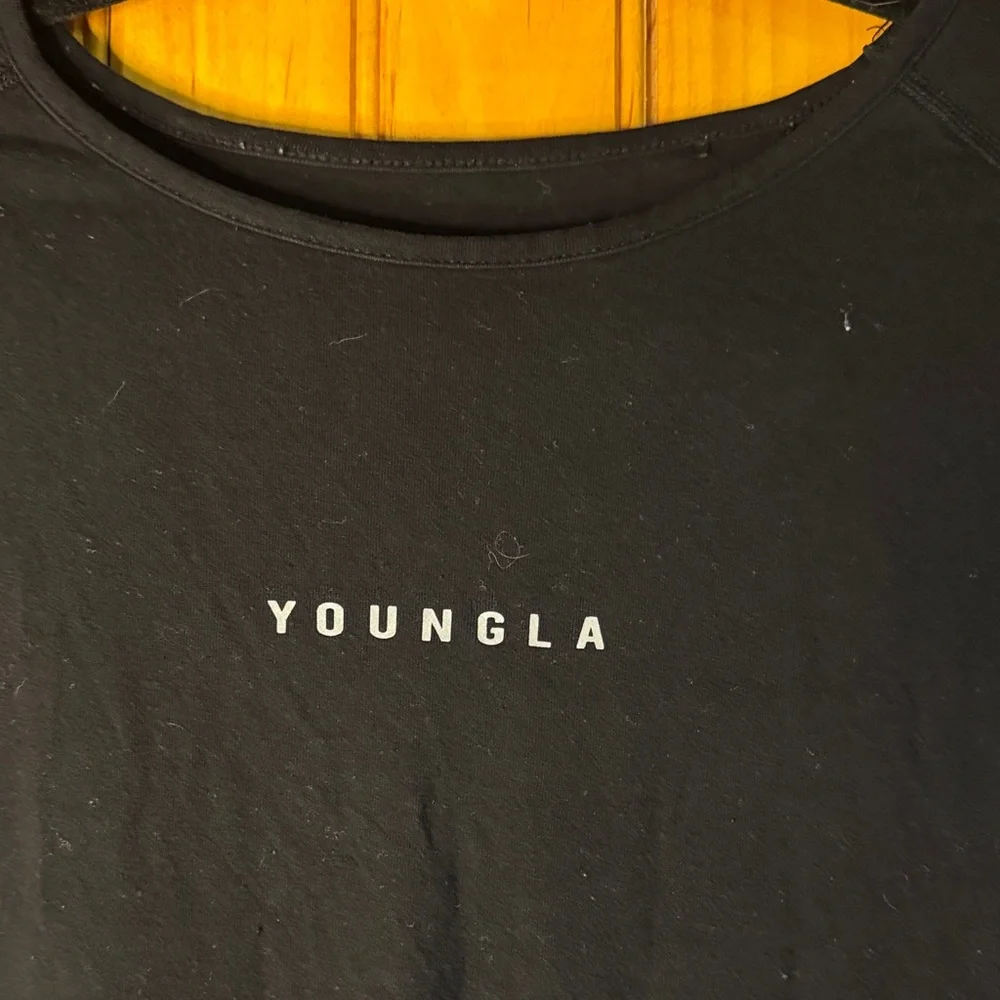 YoungLA Classic Black Tee - Picture 2 of 9